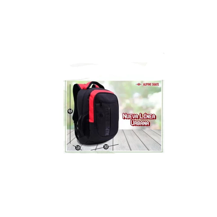 Mochila Alpine Skate Air Mesh Reforzada Acolchada 